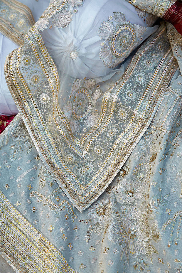 Pakistani Wedding Dress in Royal Pishwas Style