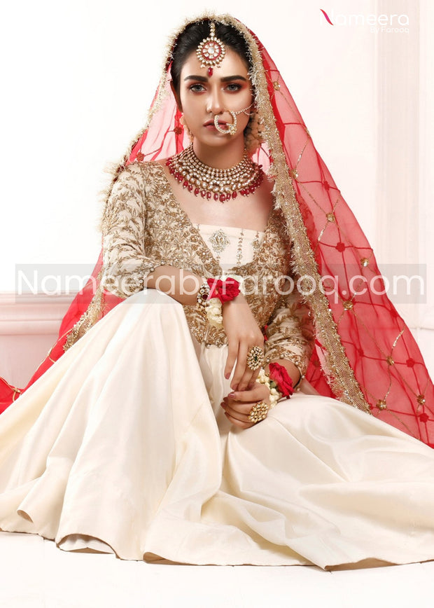 Pakistani Wedding Frock Dress