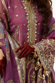 Pakistani Wedding Gharara Dress in Organza