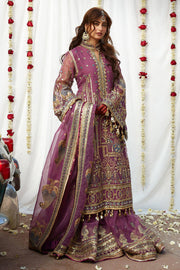 Pakistani Wedding Gharara Dress in Premium Organza