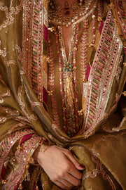 Pakistani Wedding Gharara Kameez Dupatta Dress