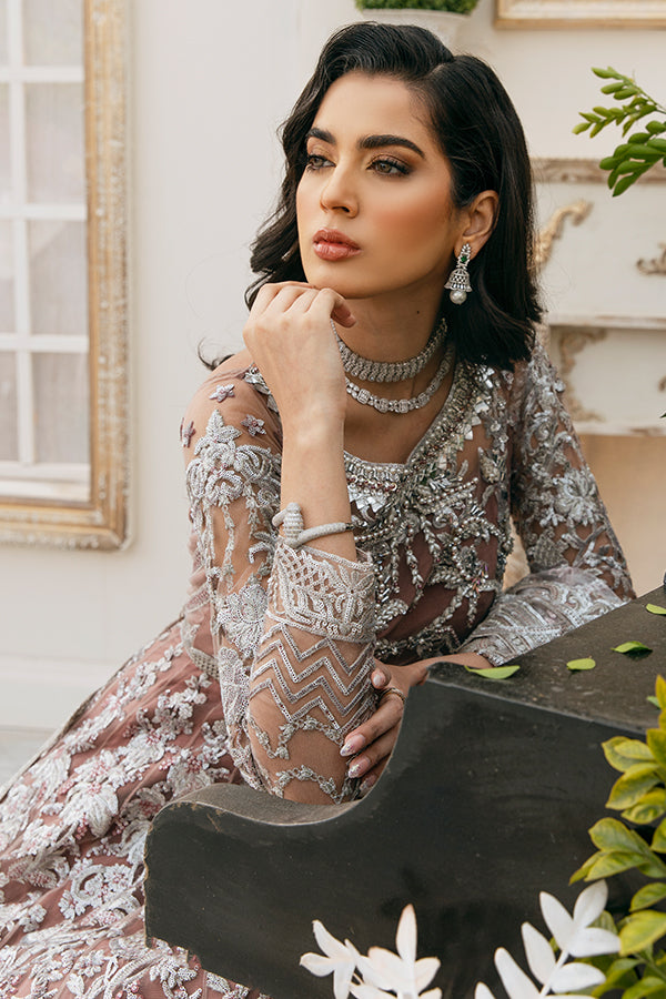 Pakistani Wedding Gown with Dupatta Dress