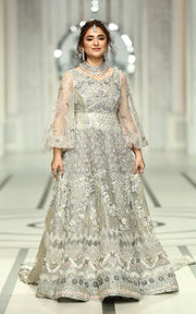 Pakistani Wedding Gown with Lehenga and Dupatta