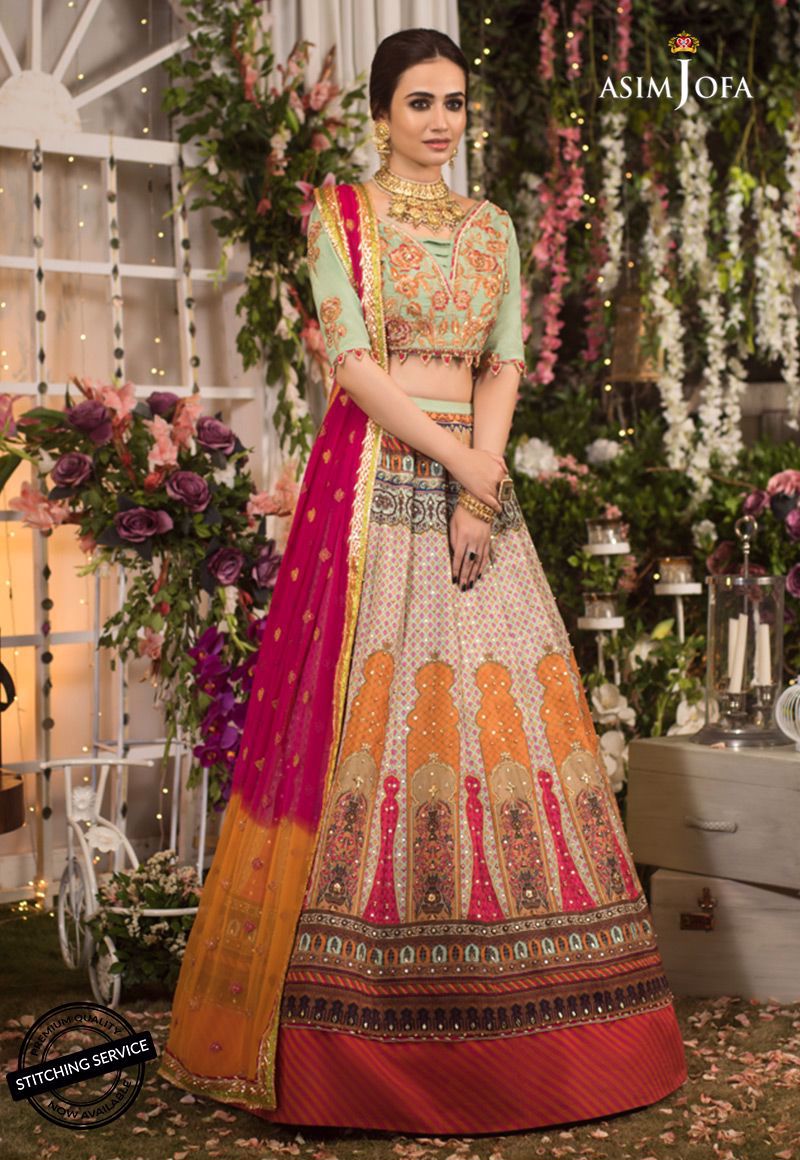 Pakistani Wedding Party Lehnga Choli 