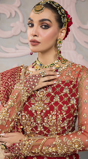 Pakistani Wedding Red Bridal Lehenga