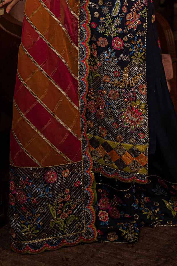 Pakistani Wedding Sharara Kameez and Dupatta