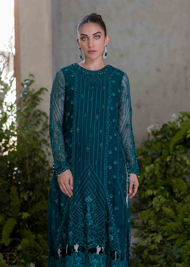 Pakistani Wedding Wear Crushed Pants Salwar Kameez Dress 2022
