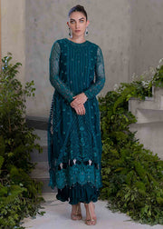 Pakistani Wedding Wear Crushed Pants Salwar Kameez Dress