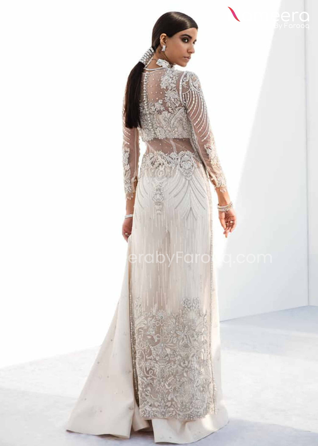 Pakistani White Bridal Dresses