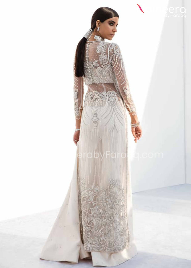 Pakistani White Bridal Dresses