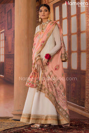 Pakistani White Frock Design