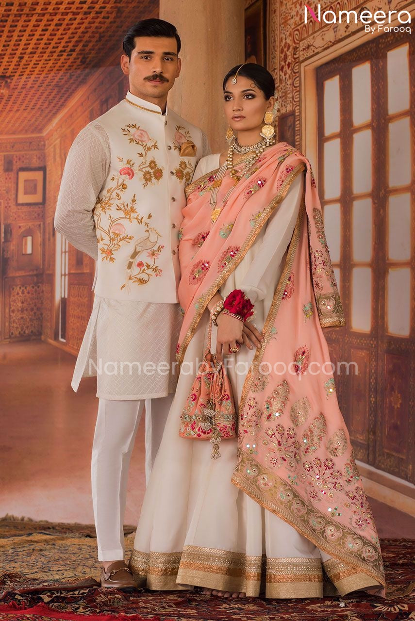 Pakistani White Frock Design2021