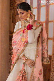 Pakistani White Frock Design online