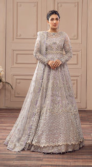 Pakistani White Gown Lehenga Online Bridal Dress 