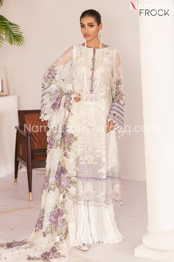 wedding white purple dress