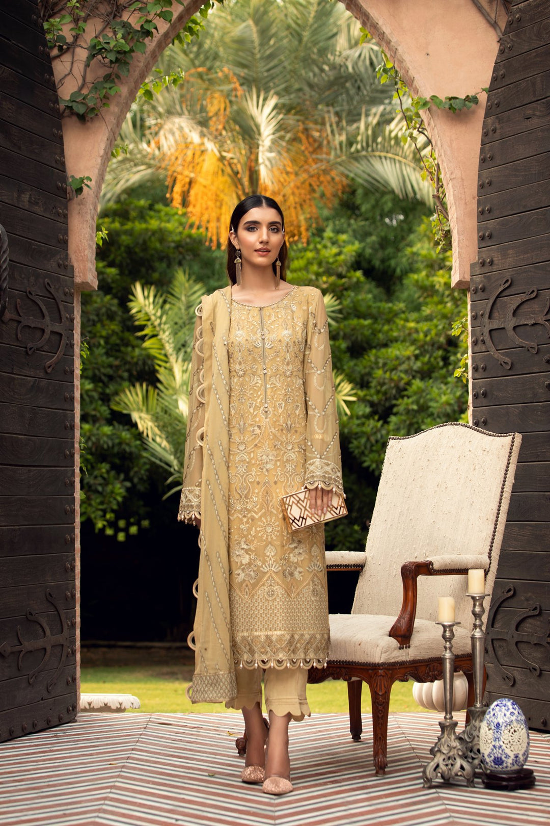 Pakistani Yellow Dress