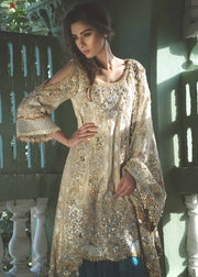 Pakistani Bridal Dress with Dhaka Pajama for Wedding
