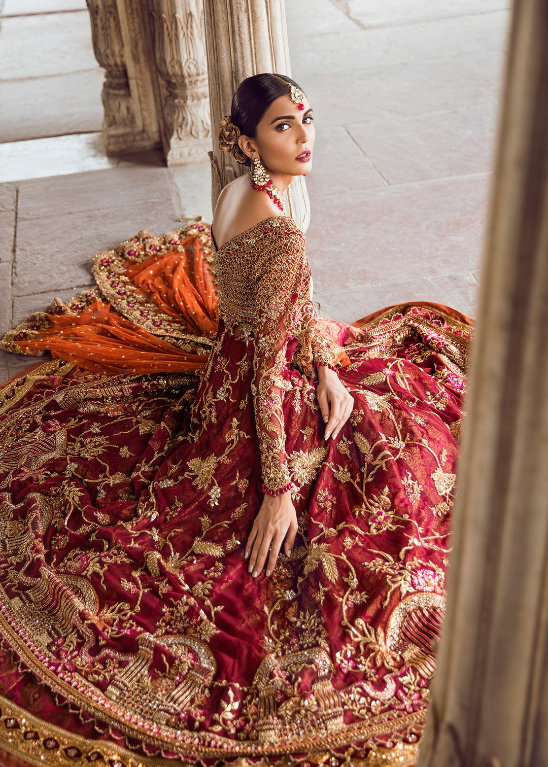 Pakistani Bridal Gown Lehnga for Wedding