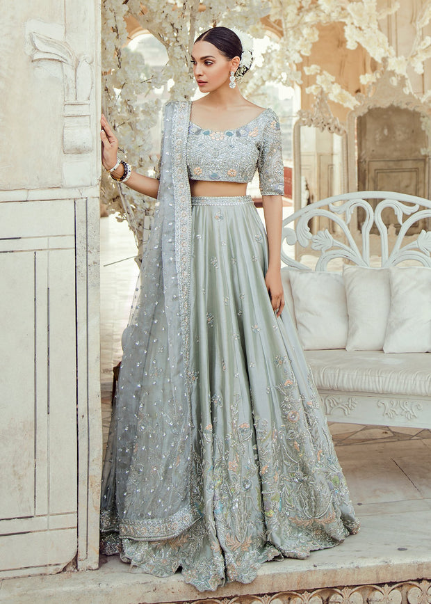 Pakistani Bridal Lehnga Choli Dress for Wedding Front Look