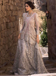 Pakistani Bridal Lehnga with Angrakha style  for Wedding