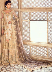 Pakistani Bridal Long Shirt Lehnga for Wedding Overall Look