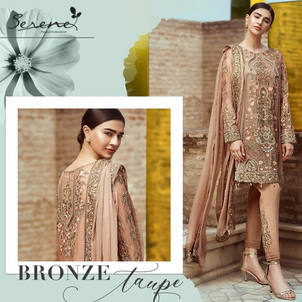Pakistani Designer Chiffon Dress