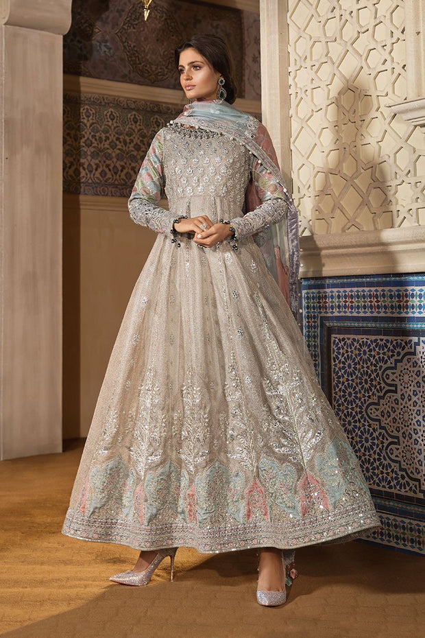 Pakistani Designer Dress with Gota Embroidery Frock Look