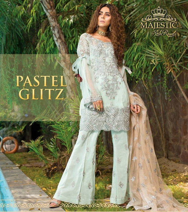 Pakistani Fancy Dress by Emb Royal Model # C 1517