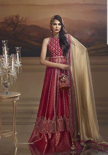 Pakistani Lehenga Long Shirt 