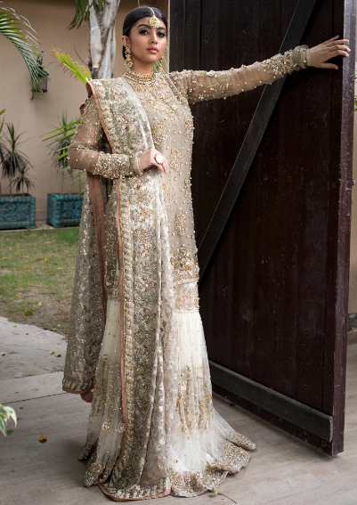 Elegant Pakistani Wedding Dress For Bride 