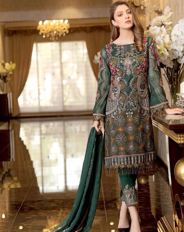 Latest Pakistani Wedding Party Dresses Barat Wear Online – Nameera