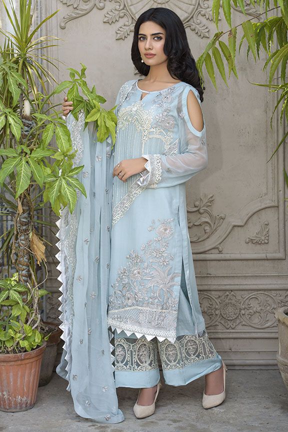 Salwar Kameez Pakistani Chiffon Dresses 2019 Pakistani Crinkle