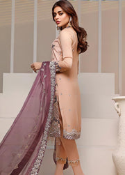 Pakistani designer wear in lavish embroidered work and colors # P2470