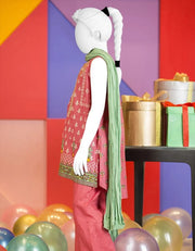 Baby girl kurta shalwar for the event of Eid 1