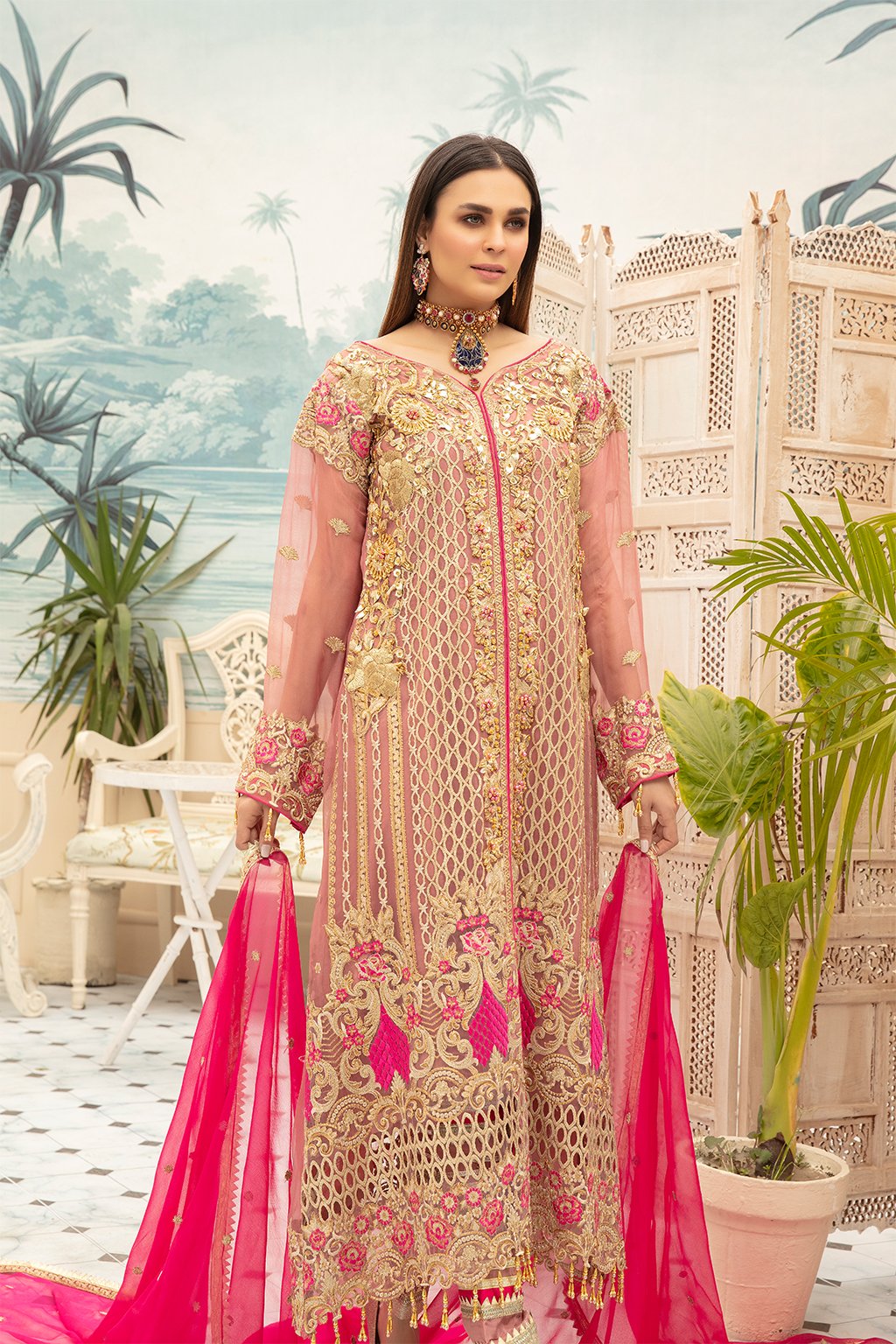 Pakistani formal Maxi