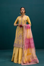 ale Yellow Lawn Salwar Kameez Pakistani Eid Dresses