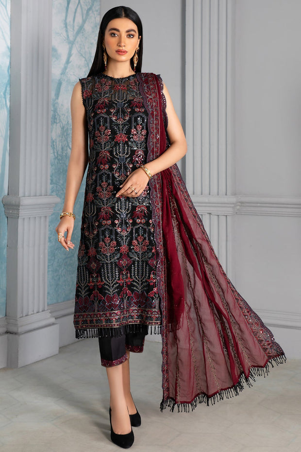 Party Wear Black Dress Pakistani by Designer Online 2022 Nameera by Farooq Party Wear Black Dress Pakistani by Designer Online 2022 Nameera by Farooq