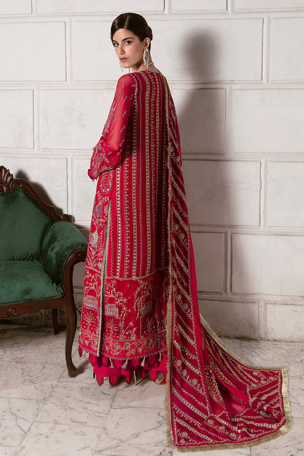 Party Wear Red Salwar Kameez with Embroidery 2022