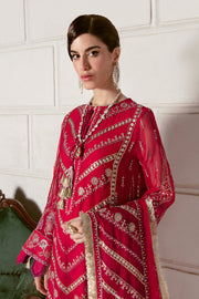 Party Wear Red Salwar Kameez with Embroidery Latest