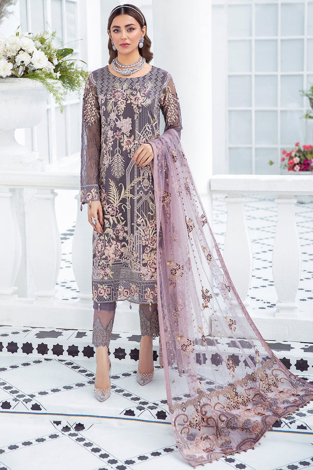 Party Wear Salwar Kameez Online in Grey Shade Designer