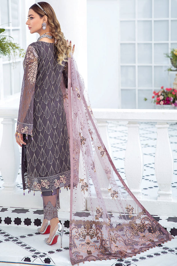 Party Wear Salwar Kameez Online in Grey Shade Latest