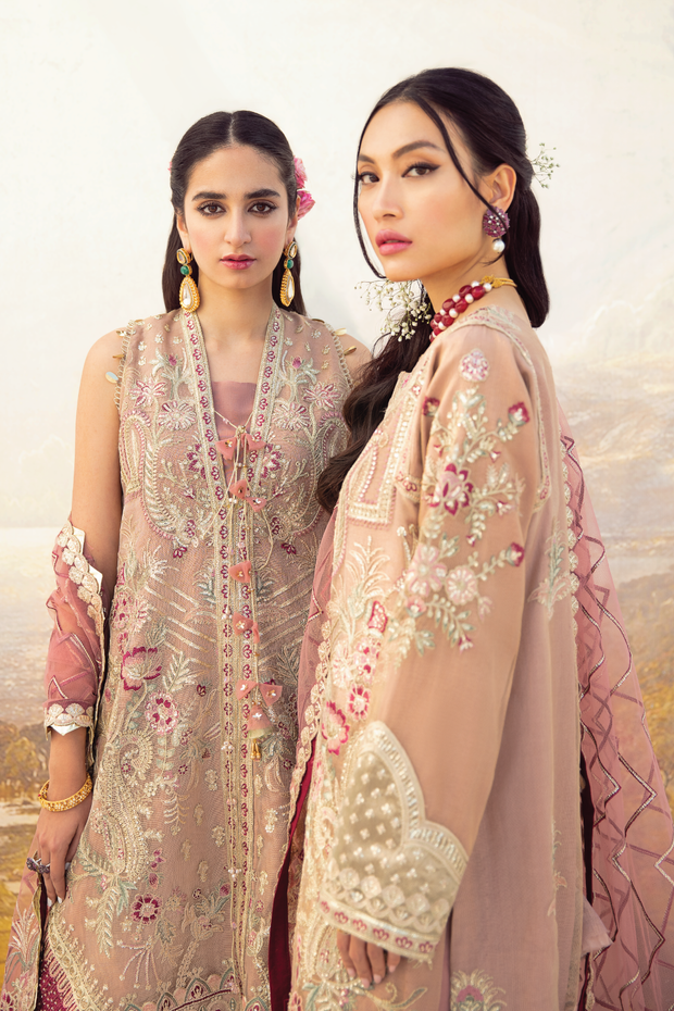 Party Wear Salwar Kameez in Flamingo Pink Shade Designer
