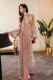 Party wear suit in rosy pink color # P2216