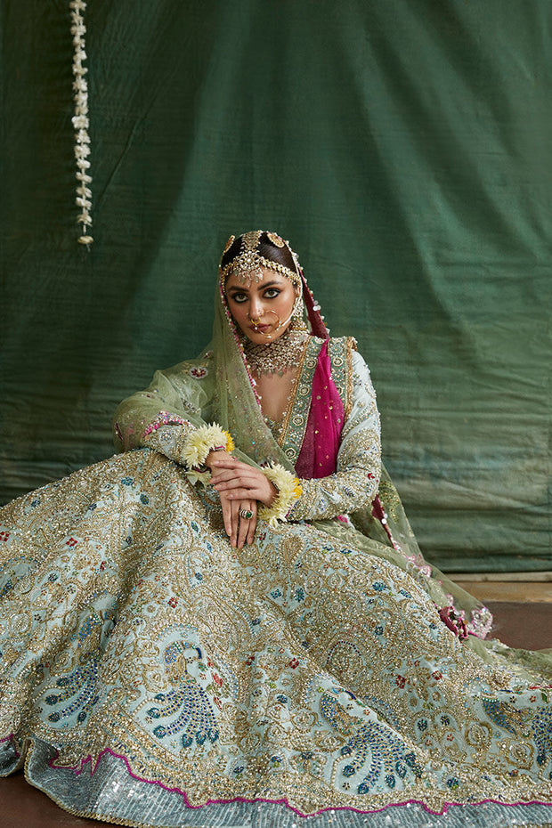 pastel green pakistani dress Pakistani Outfit Ideas With Green Pastel Color