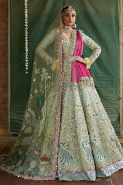 Pastel Green Lehenga Choli for Pakistani Wedding Dresses