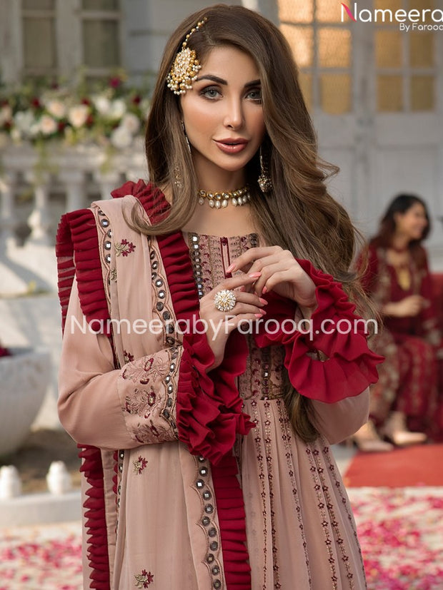 Angrakha long gown 