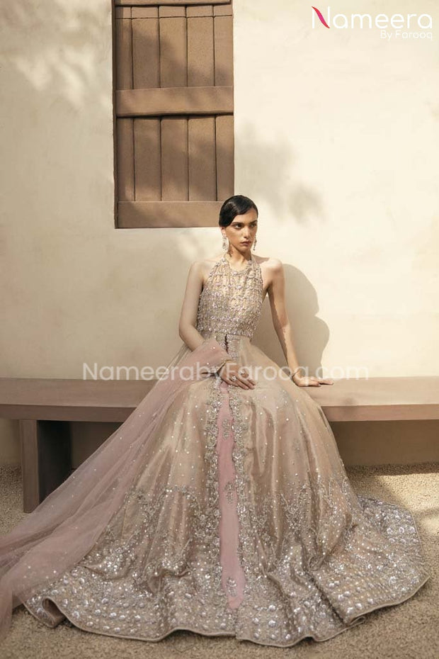 Peach Lehenga Bridal