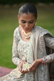 Peach Pink Lehenga with Long Shirt 