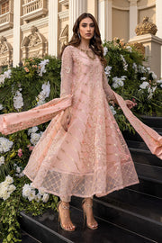 Peach Salwar Kameez with Delicate Embroidery