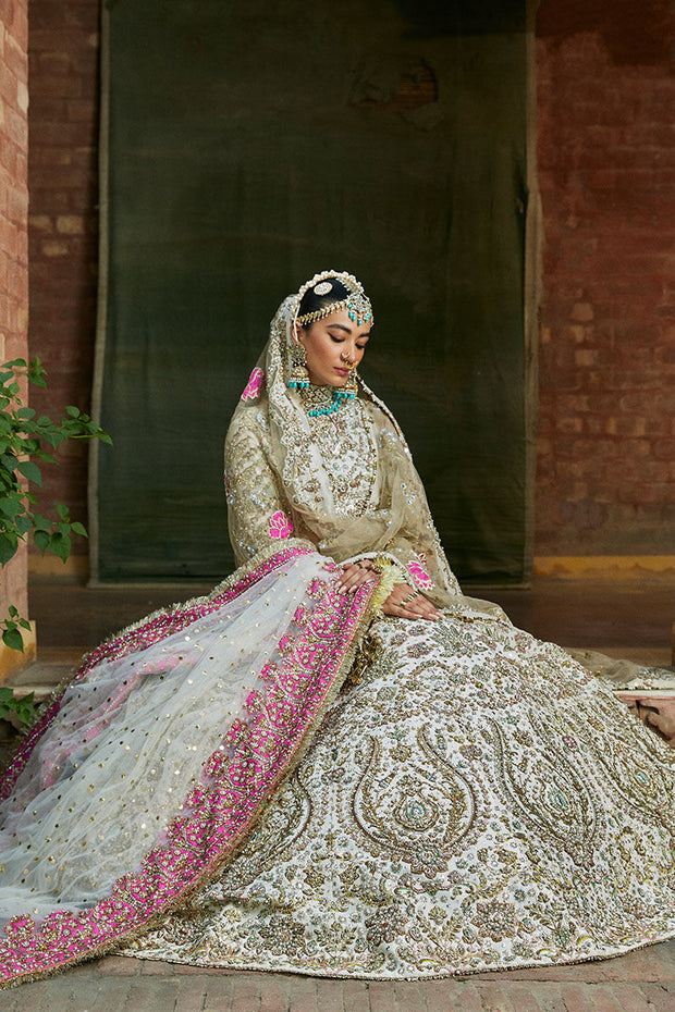 Pearl White Lehenga